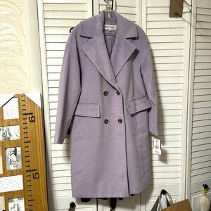 Nine West lilac car coat